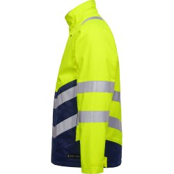 ENGEL Safety+ Softshelljakke Gul/Blue Ink 1324-185