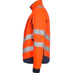 ENGEL Safety softshelljakke Orange/Blue ink 1158-237