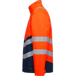 ENGEL Safety+ Softshelljakke Orange/Blue ink 1324-185