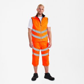 ENGEL Safety softshellvest Hi-vis Orange 5156-237