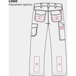 ENGEL Safety+ svejser bukser Marine 2288-192