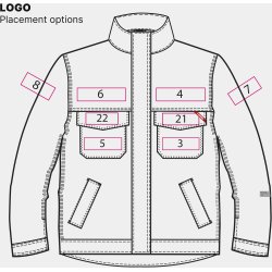 ENGEL Safety+ svejser jakke Marine 1288-192