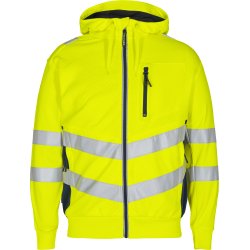 ENGEL Safety sweat cardigan Gul/Blue Ink 8025-241