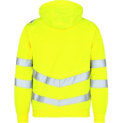 ENGEL Safety sweat cardigan Gul/Grn 8025-241