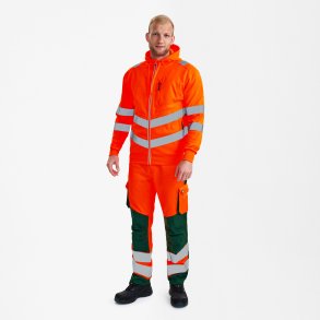 ENGEL Safety sweat cardigan Hi-vis Orange 8025-241