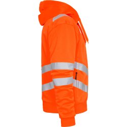 ENGEL Safety sweat cardigan Hi-vis Orange 8025-241