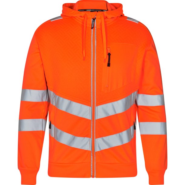 ENGEL Safety sweat cardigan Orange 8025-241