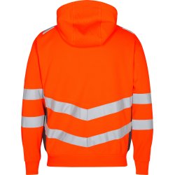 ENGEL Safety sweat cardigan Orange/Antrazitgrå 8025-241