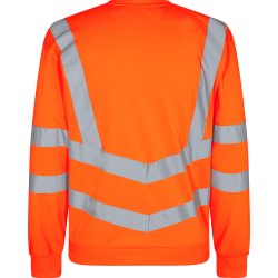 ENGEL Safety sweatshirt Hi-vis Orange 8021-241