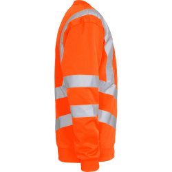 ENGEL Safety sweatshirt Hi-vis Orange 8021-241