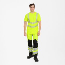 ENGEL Safety T-shirt med korte �rmer Gul 9554-195