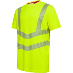 ENGEL Safety T-shirt med korte �rmer Gul 9554-195