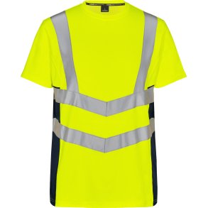 ENGEL Safety T-shirt  Gul/Blue Ink 9544-182