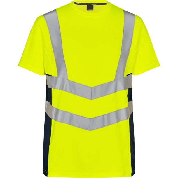 ENGEL Safety T-shirt  Gul/Blue Ink 9544-182