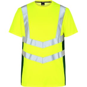 ENGEL Safety T-shirt  Gul/Grn 9544-182