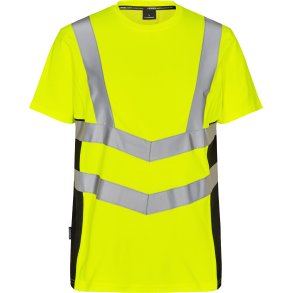 ENGEL Safety T-shirt  Gul/Sort 9544-182