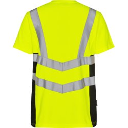 ENGEL Safety T-shirt  Gul/Sort 9544-182