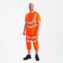 ENGEL Safety T-shirt Hi-vis Orange 9544-182