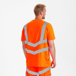 ENGEL Safety T-shirt Hi-vis Orange 9544-182