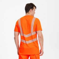 ENGEL Safety T-shirt Hi-vis Orange 9554-195