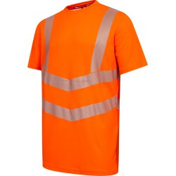 ENGEL Safety T-shirt Hi-vis Orange 9554-195