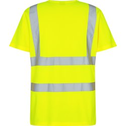 ENGEL Safety T-shirt med brystlomme Gul 9541-151