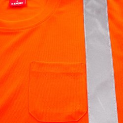ENGEL Safety T-shirt med brystlomme Orange 9541-151