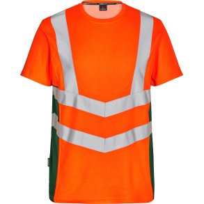 ENGEL Safety T-shirt  Orange/Grn 9544-182