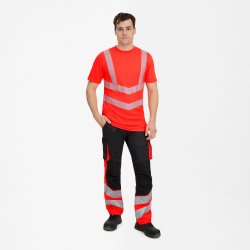 ENGEL Safety T-shirt med korte �rmer R�d 9554-195
