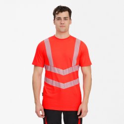 ENGEL Safety T-shirt med korte �rmer R�d 9554-195