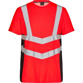 ENGEL Safety T-shirt  Rd/Sort 9544-182