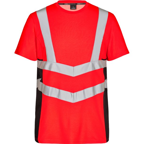 ENGEL Safety T-shirt  Rd/Sort 9544-182