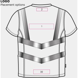 ENGEL Safety T-shirt  Rd/Sort 9544-182