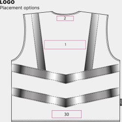 ENGEL Safety vejvest med lynls Gul 5030-240