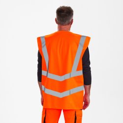 ENGEL Safety vejvest med lynlås Hi-vis Orange 5030-240