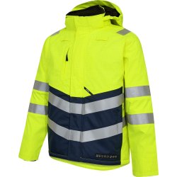 ENGEL Safety+ vinterjakke Gul/Blue Ink 1930-180