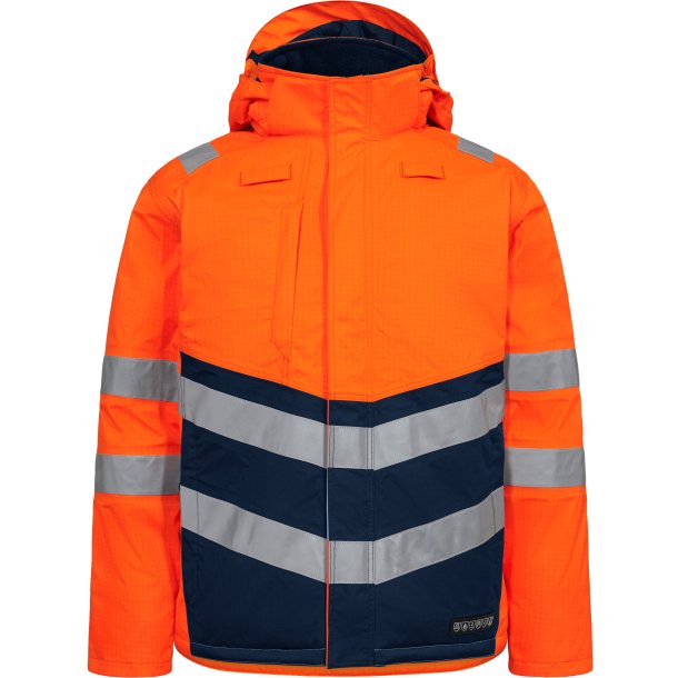 ENGEL Safety+ vinterjakke Orange/Blue ink 1930-180