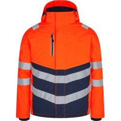 ENGEL Safety vinterjakke Orange/Blue ink 1948-930