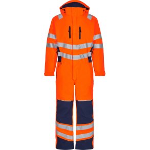 ENGEL Safety vinterkedeldragt Orange/Blue ink 4946-930