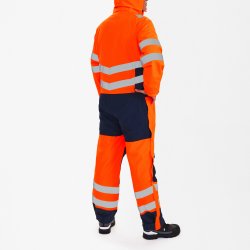 ENGEL Safety vinterkedeldragt Orange/Blue ink 4946-930