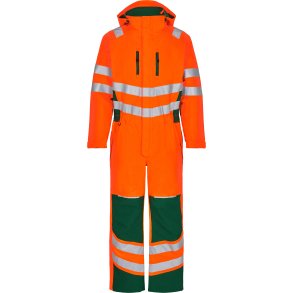 ENGEL Safety vinterkedeldragt Orange/Grn 4946-930