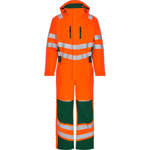 ENGEL Safety vinterkedeldragt Orange/Grn 4946-930