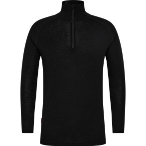 ENGEL Uld undertrje med lynls Sort 7266-219