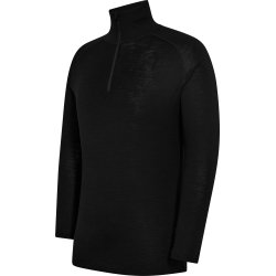 ENGEL Uld undertrje med lynls Sort 7266-219