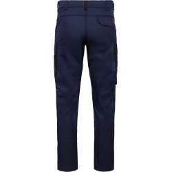 ENGEL Venture arbejdsbukser med skjult knaplukning Blue Ink/Sort 2519-154