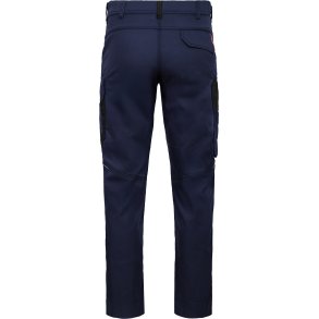 ENGEL Venture arbejdsbukser med skjult knaplukning Blue Ink/Sort 2519-154