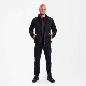 ENGEL Venture Arbejdsjakke Sort/Antrazitgr 1520-154