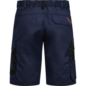 ENGEL Venture arbejdsshorts med skjult knaplukning Blue Ink/Sort 6519-154