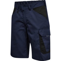 ENGEL Venture arbejdsshorts med skjult knaplukning Blue Ink/Sort 6519-154