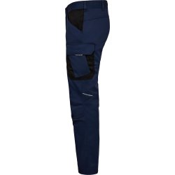 ENGEL Venture servicebukser med skjult knaplukning Blue Ink/Sort 2522-154